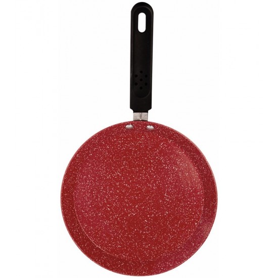 Tapioqueira 22cm De Indução Em Alumínio Com Revestimento Cerâmico Chef Pro Vermelha